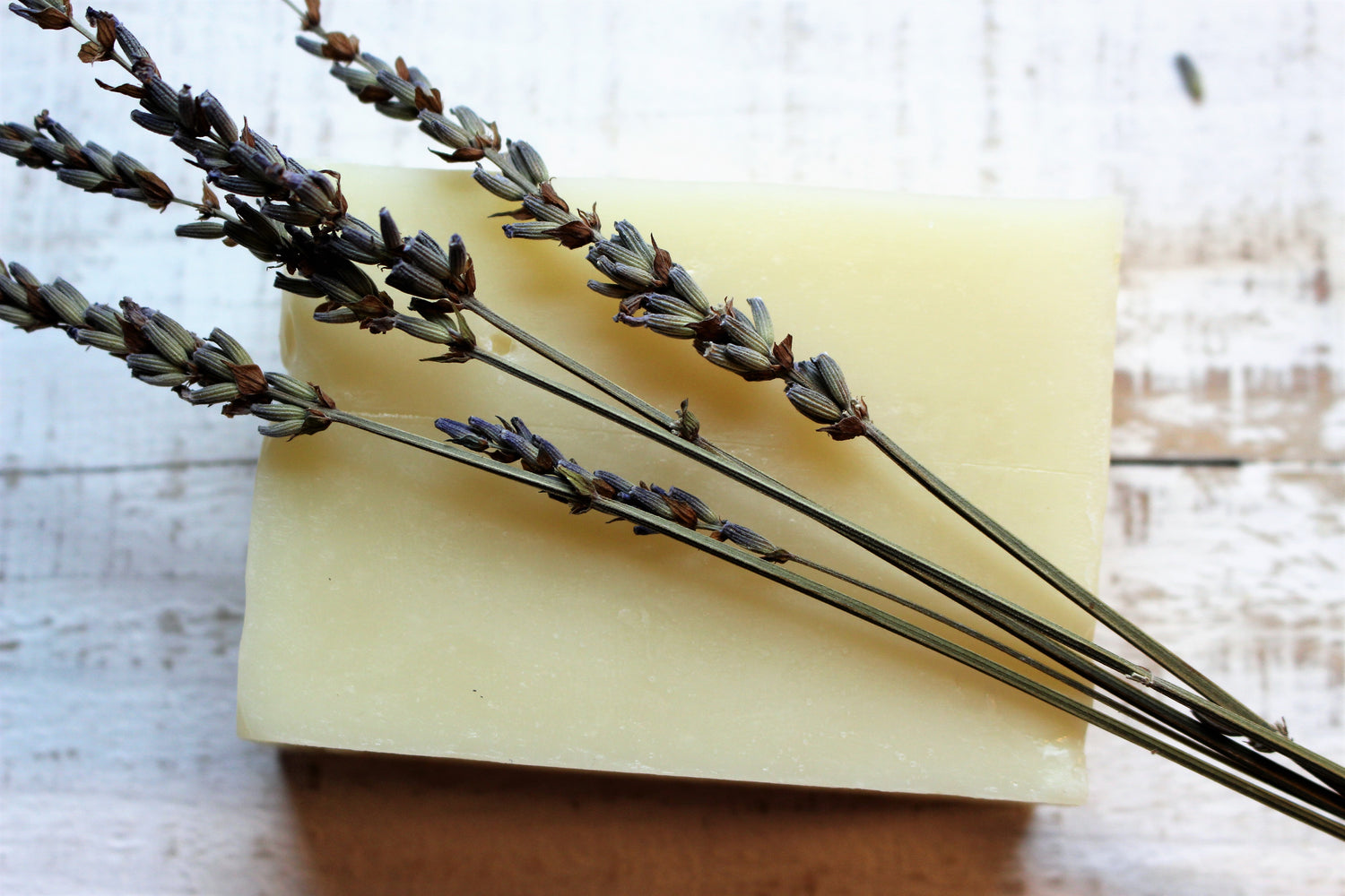 Lemon lavender cold processed soap