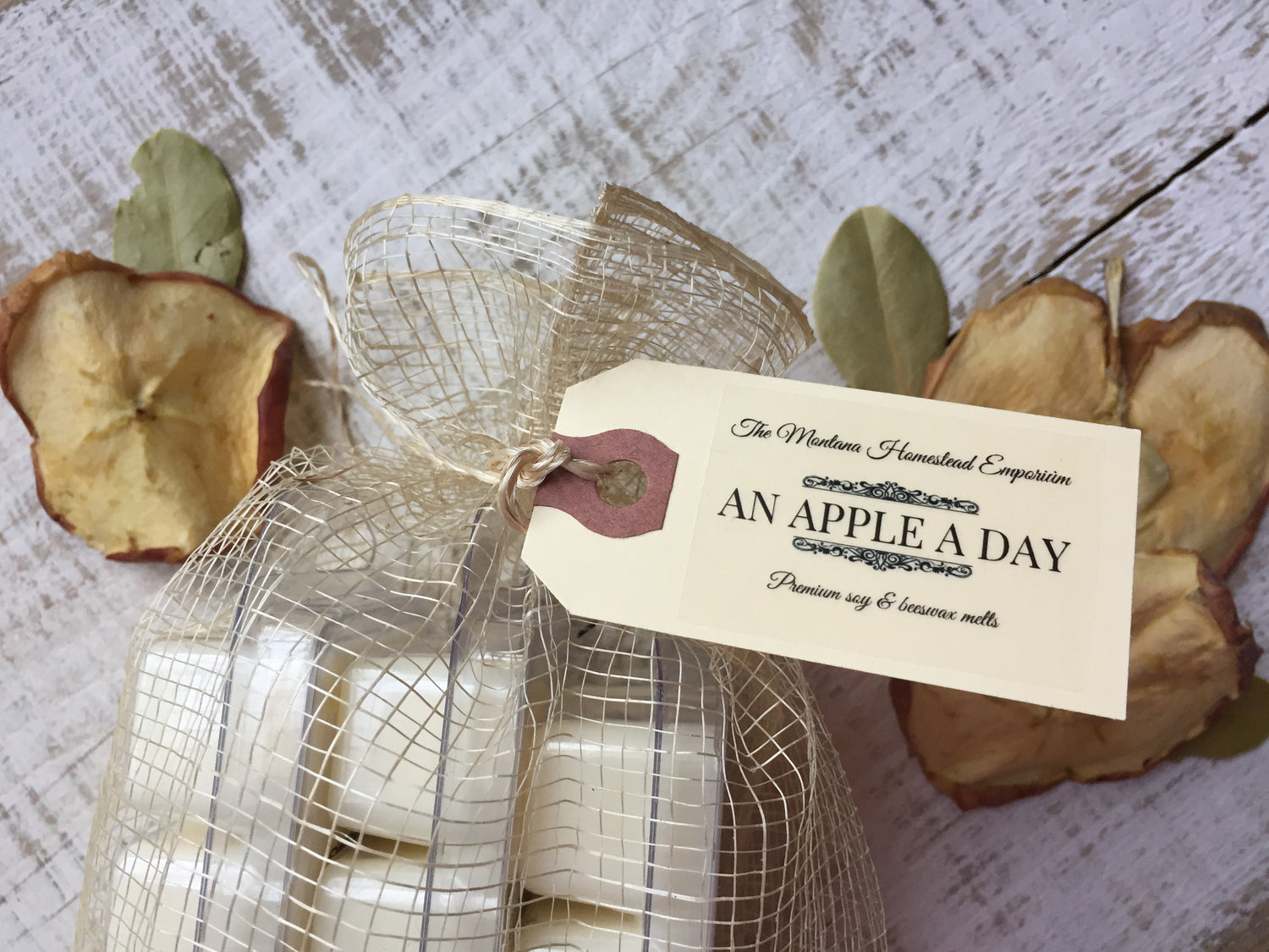 hand blended soy and beeswax melts