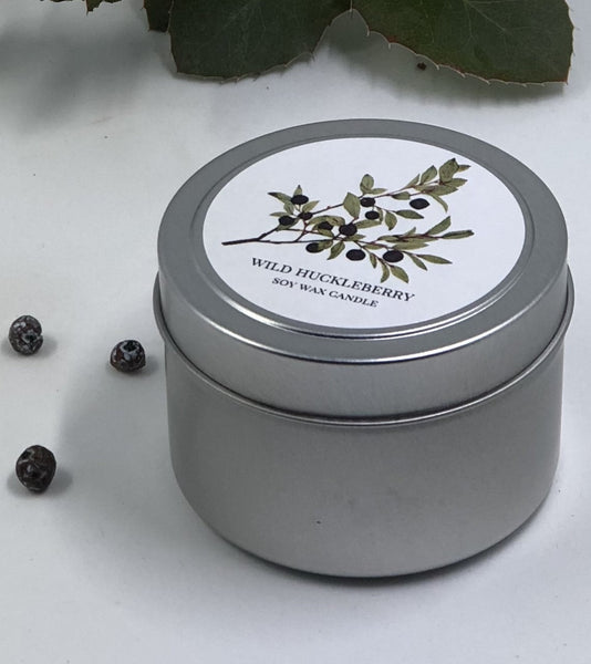 Wild Huckleberry soy wax candle
